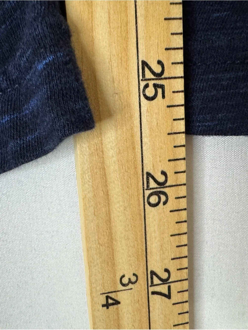 Banana Republic Men's Short Sleeve Crew Tee in Navy Heather‎